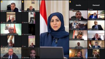 الزوبة : تؤكد أهمية تكثيف التحرك الدبلوماسي وحشد الدعم الدولي للدولة اليمنية ومؤسساتها الزوبة : تؤكد أهمية تكثيف التحرك الدبلوماسي وحشد الدعم الدولي للدولة اليمنية ومؤسساتها