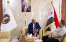 هرهرة يلتقي المقرحي عقب الإفراج عنه ويثمن مواقفه الوطنية - ye