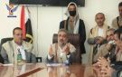 نائب رئيس مجلس الوزراء المداني يتفقد سير العمل في ديوان محافظة حجة