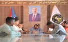 الجفري يلتقي رؤساء أقسام الإعلام بهيئات انتقالي مديريات ساحل حضرموت - ye