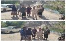 لحج.. مدير عام طور الباحة يقف على الخطوط الأمامية لجبهة حيفان