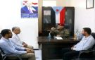 انتقالي الضالع يناقش الأوضاع الإنسانية مع وفد الصليب الأحمر