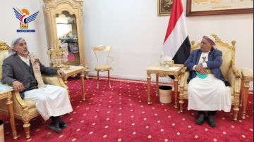 رئيس مجلس النواب يلتقي القائم بأعمال رئيس الوزراء