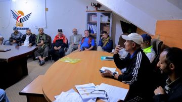 لقاء بصنعاء يناقش الجوانب الفنية والتحكيمية لبطولة الشهيد الرئيس الصماد الثانية لقاء بصنعاء يناقش الجوانب الفنية والتحكيمية لبطولة الشهيد الرئيس الصماد الثانية