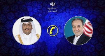 وزير خارجية إيران يطلع نظيره القطري على مستجدات المفاوضات النووية مع أمريكا وزير خارجية إيران يطلع نظيره القطري على مستجدات المفاوضات النووية مع أمريكا