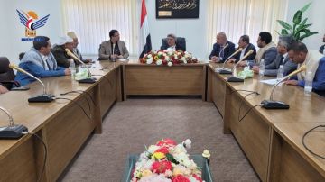 رئيس مجلس النواب يلتقي نائب رئيس اتحاد الغرف التجارية ورئيس الغرفة بالأمانة وعددا من ممثلي البيوت التجارية