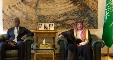 ولي العهد السعودي يتلقى رسالة خطية من رئيس السنغال
