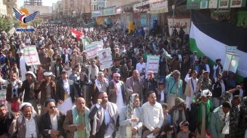 الضالع.. مسيرات حاشدة نصرة لفلسطين وتأكيدا على الجهوزية للجولة القادمة