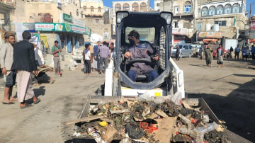 تدشين حملة نظافة شاملة في حجة استقبالا لشهر رمضان تدشين حملة نظافة شاملة في حجة استقبالا لشهر رمضان