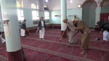 تدشين حملة أن طهرا بيتي في البيضاء لاستقبال شهر رمضان