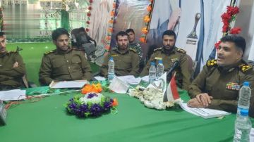 اجتماع في حجة لمناقشة الخطة الأمنية لشهر رمضان اجتماع في حجة لمناقشة الخطة الأمنية لشهر رمضان