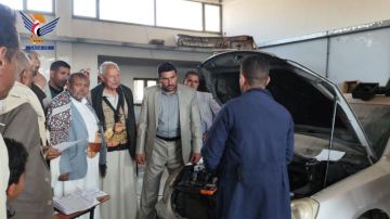 تدشين الاختبارات النهائية بمعاهد التعليم المهني والتقني بذمار تدشين الاختبارات النهائية بمعاهد التعليم المهني والتقني بذمار