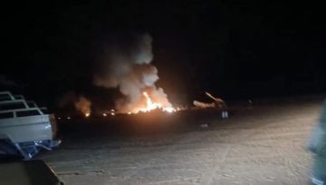 تحطم مروحية بقاعدة السارة بمدينة الكفرة الليبية