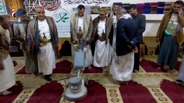 تدشين حملة أن طهرا بيتي بمحافظة عمران