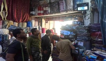 حملة امنية لمتابعة تشغيل كامرات المراقبة في المحلات التجارية بالحوطة