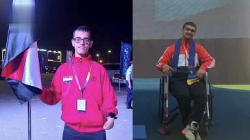 الدرم يهدي اليمن برونزية غرب آسيا البارالمبية في مسقط