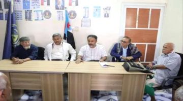 انتقالي أبين يناقش الاستعدادات لمليونية الثبات والقرار في عدن