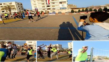 السلفادور يتحاوز الخبراء في دوري الشهيد عواد الحسني للكرة الطائرة