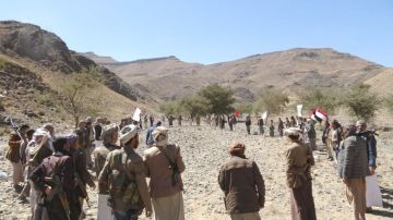 مسير ووقفة وتطبيق قتال لخريجي دورات طوفان الأقصى في همدان