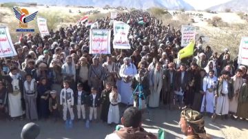 مسيرات حاشدة بمأرب نصرة للشعب الفلسطيني وأعلانا للجهوزية مسيرات حاشدة بمأرب نصرة للشعب الفلسطيني وأعلانا للجهوزية