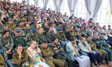 فعالية خطابية في الظهار بإب للتهيئة الرمضانية