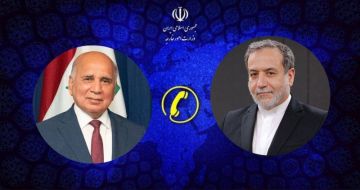 وزيرا خارجية إيران والعراق يناقشان مستجدات المفاوضات النووية الإيرانية الأمريكية وزيرا خارجية إيران والعراق يناقشان مستجدات المفاوضات النووية الإيرانية الأمريكية