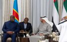 محمد بن زايد يبحث مع رئيس الكونغو سبل تعزيز العلاقات الثنائية - ye