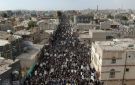 مسيرات حاشدة في ذمار نصرة لفلسطين وتأكيدا على الجهوزية للجولة القادمة - ye