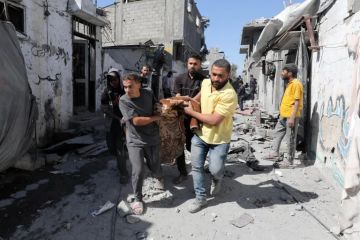 إصابة طفل فلسطيني بجروح خطيرة برصاص العدو الإسرائيلي شرق البريج وامرأة في تل الهوا