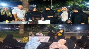 أمسية رمضانية فكرية في حديقة فكتوريا بالتواهي احتفاء بعيد المرأة