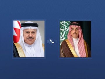هاتفيا.. وزيرا خارجية السعودية والبحرين يبحثان تداعيات صد الاعتداءات الإيرانية