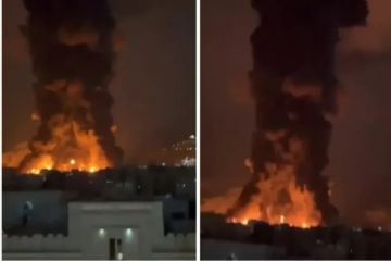 طهران تحترق! فيديو يصدم العالم لدمار مواقع الحرس الثوري بعد ضربة إسرائيلية لا تصدق!