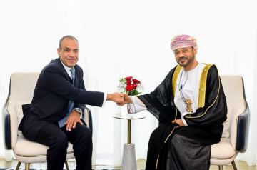 وزيرا خارجية عمان ومصر يؤكدان ضرورة وقف الحرب ومنع مزيد من التصعيد وزيرا خارجية عمان ومصر يؤكدان ضرورة وقف الحرب ومنع مزيد من التصعيد