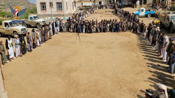 وقفات قبلية مسلحة بصعدة تأييدا لعمليات القوات المسلحة