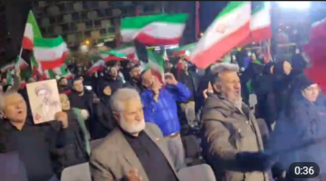 طهران تشهد تظاهرات حاشدة دعما للنظام والمرشد الجديد