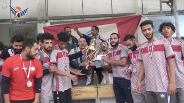 فريق بلاتينيوم يحرز كأس البطولة الرمضانية لمديرية الثورة بأمانة العاصمة