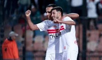 بهدف ناصر منسى.. الزمالك يتقدم على الاتحاد السكندري