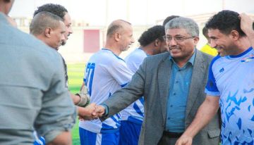 في ما تختتم منافساتها عصر اليوم الأربعاء... سنكر يبدي سعادته بنجاح بطولة كأس عدن للشركات والمؤسسات الرمضانية بنسختها الـ20 ويؤكد تحقيق أهداف البطولة بالكامل