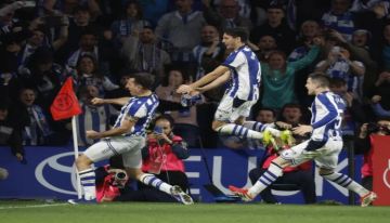 سوسيداد يجدد فوزه على بلباو ويضرب موعدا مع أتلتيكو مدريد في نهائي كأس ملك إسبانيا