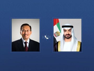 هاتفيا.. محمد بن زايد ورئيس وزراء ماليزيا يبحثان تطورات الأوضاع في المنطقة