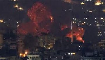 7 غارات إسرائيلية تستهدف الضاحية الجنوبية لبيروت