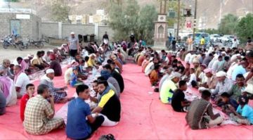 مشاركة واسعة في إفطار الوفاء لشهداء الجنوب بمديرية تريم