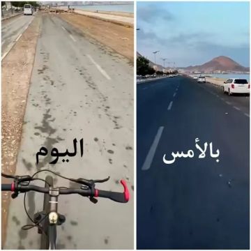 كارثة في قلب المكلا!! شارع الستين يدمر.. وهذا ما يفعله المقاولون بالسر!
