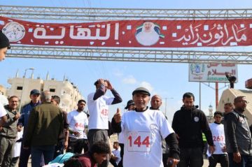 بمشاركة 500 متسابق.. الفارس الشهم 3 تطلق ماراثون زايد في غزة