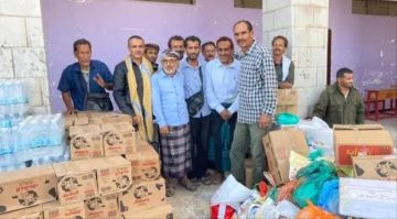 جحاف تطلق قافلة غذائية لدعم أبطال القوات الجنوبية جحاف تطلق قافلة غذائية لدعم أبطال القوات الجنوبية