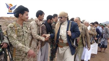 زيارة وتقديم قافلة من مكتب الزكاة بالضالع للمرابطين في مريس والعود