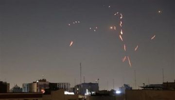 دفعة صواريخ إيرانية تستهدف إسرائيل