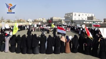 تعز .. وقفة للهيئة النسائية إحياء بيوم القدس العالمي