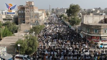 مسيرات حاشدة في ذمار إحياء ليوم القدس العالمي وانتصارا لفلسطين والأقصى