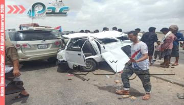 حادث تصادم مروع في تبن: وفاة شخصين وإصابة 7 آخرين